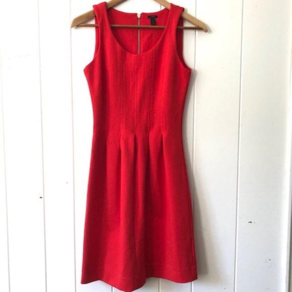 J CREW Red Dress - Picture 3 of 3